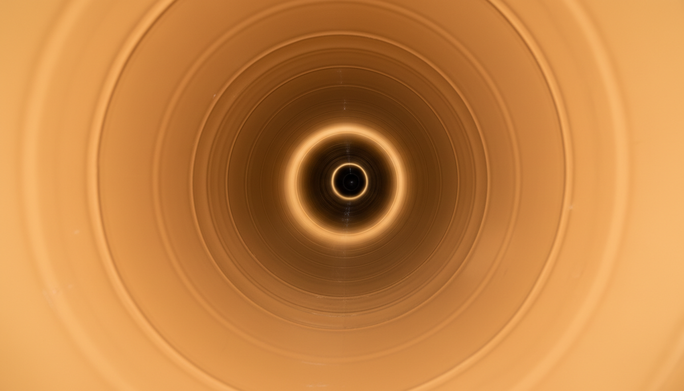 Smooth CIPP-lined sewer pipe after trenchless repair in Scottsdale, AZ